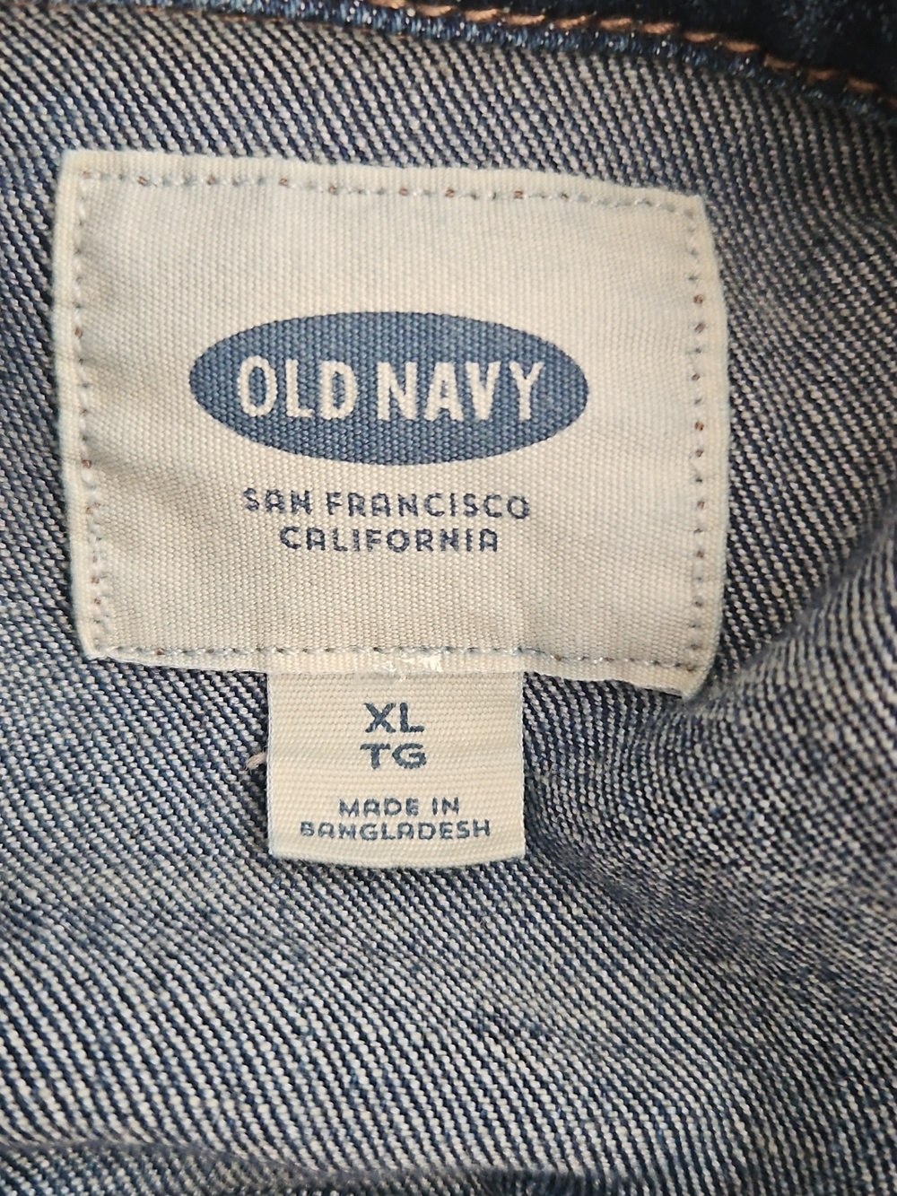 Old Navy Dark Wash Denim Jacket - Womens - Picture 4 of 5